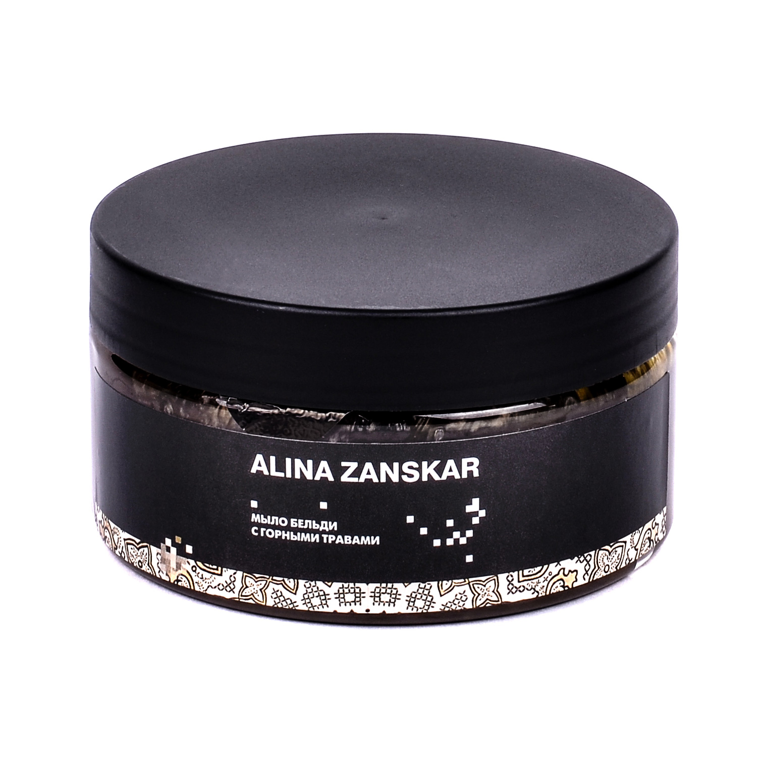 Черное мыло «Бельди» с горными травами  Alina Zanskar в интернет магазине косметики на официальном сайте